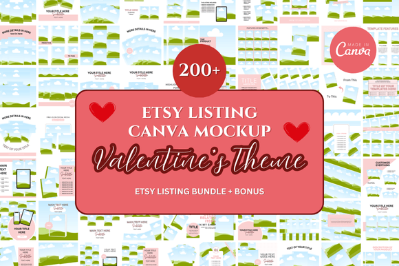 200+ Etsy Listings & BONUS: Your Ultimate Design Toolkit