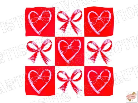 Checkered Heart Coquette Valentine PNG: A Designer's Guide