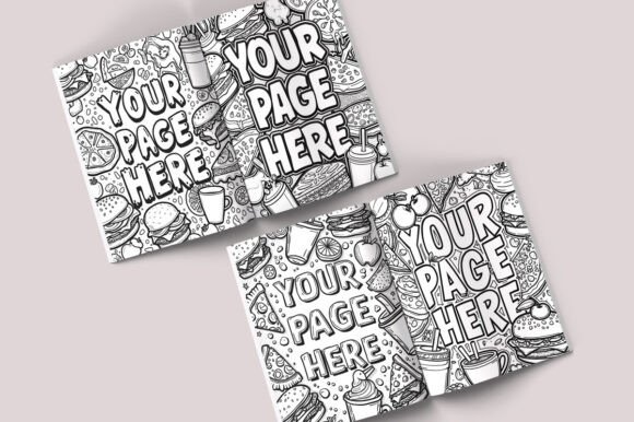 Elevate Book Design with a Realistic Two Open Books Mockup PSD