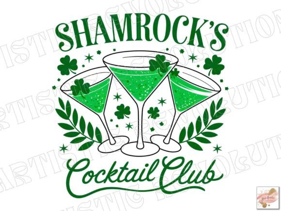 Festive Shamrocks St Patrick’s Day Png Irish Png Designs