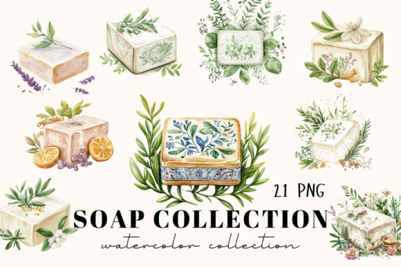 Soap Collection Clipart: The Aesthetic of Self-Care
