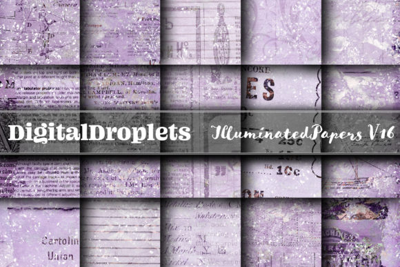 Unlock Vintage Charm with Illuminated Papers Vol. 16